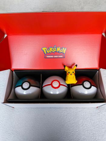Lot de 3 Pokeball vide