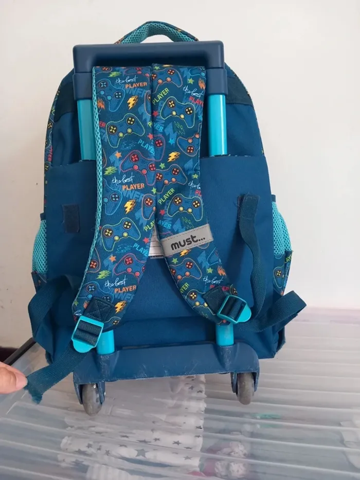 Sac à dos à roulettes Must – Gamer - photo numéro 3