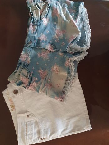 Lot de 2 Jupes blanc et bleu y2k vintage Taille S