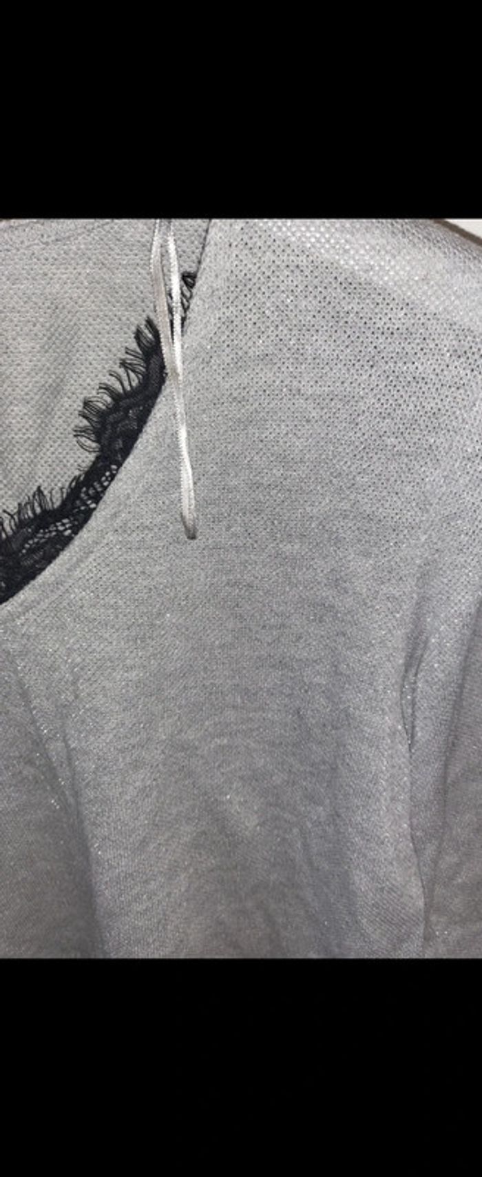 Haut femme pailleté - photo numéro 3