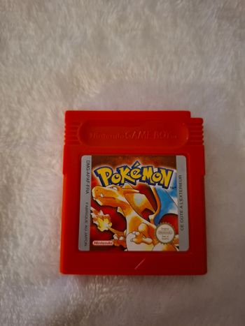 Lot 3 Jeux Pokémon Game Boy (Rouge, Or, Argent)