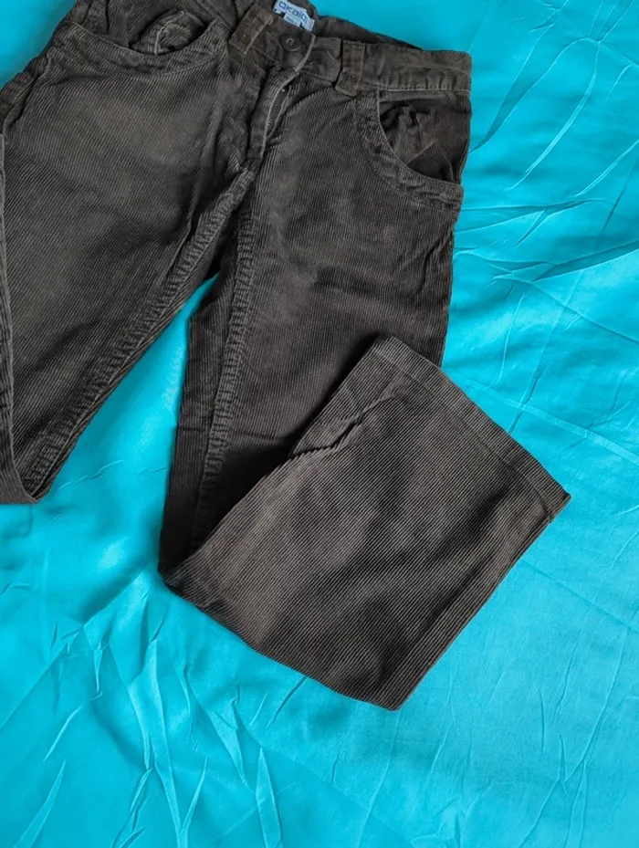 Pantalon velours fille - photo numéro 4