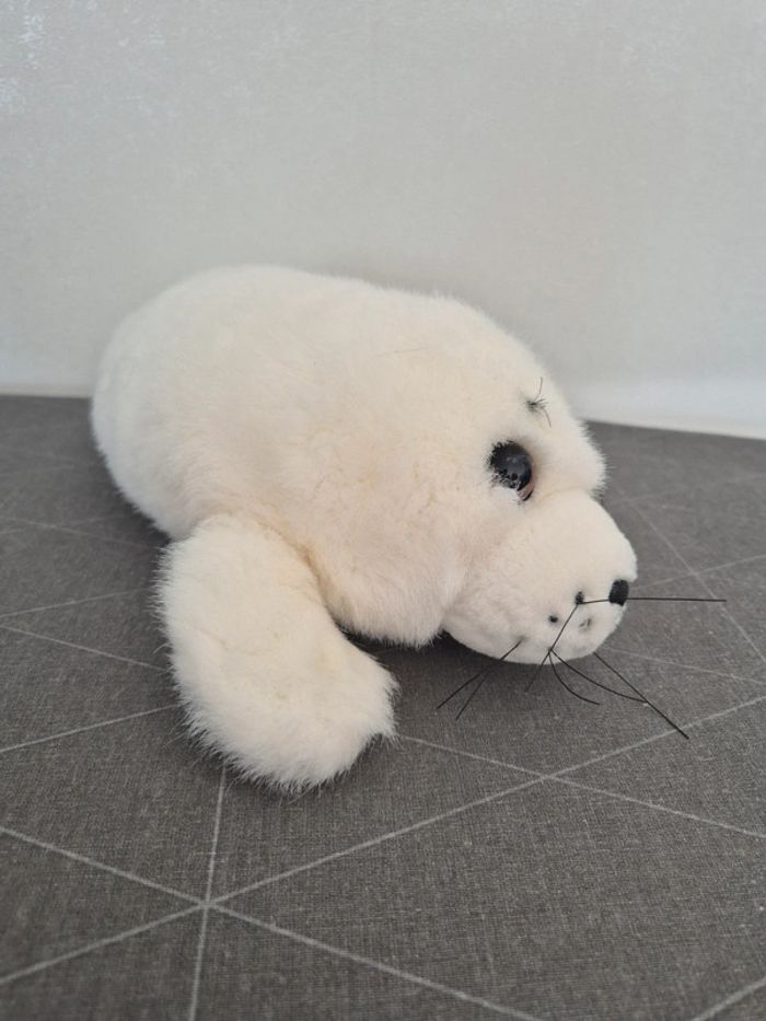 Peluche phoque blanc - photo numéro 4