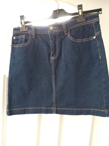 Jupe en jeans bleue