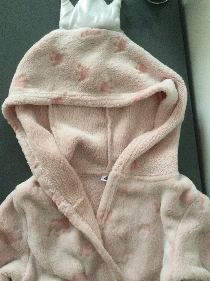 Robe de chambre peignoir doux 4 ans - photo numéro 4