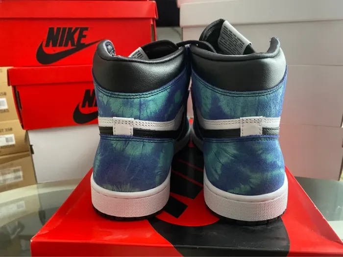 Jordan 1 rétro tie dye - photo numéro 8
