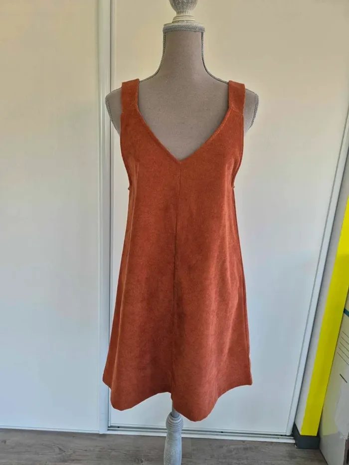 Robe velours cotelé