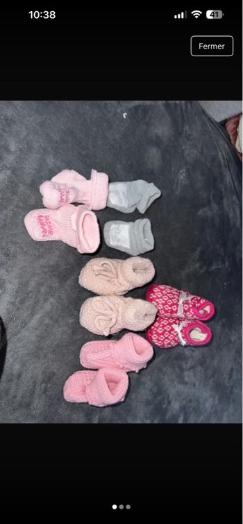 Chaussons / chaussures taille 0-3M