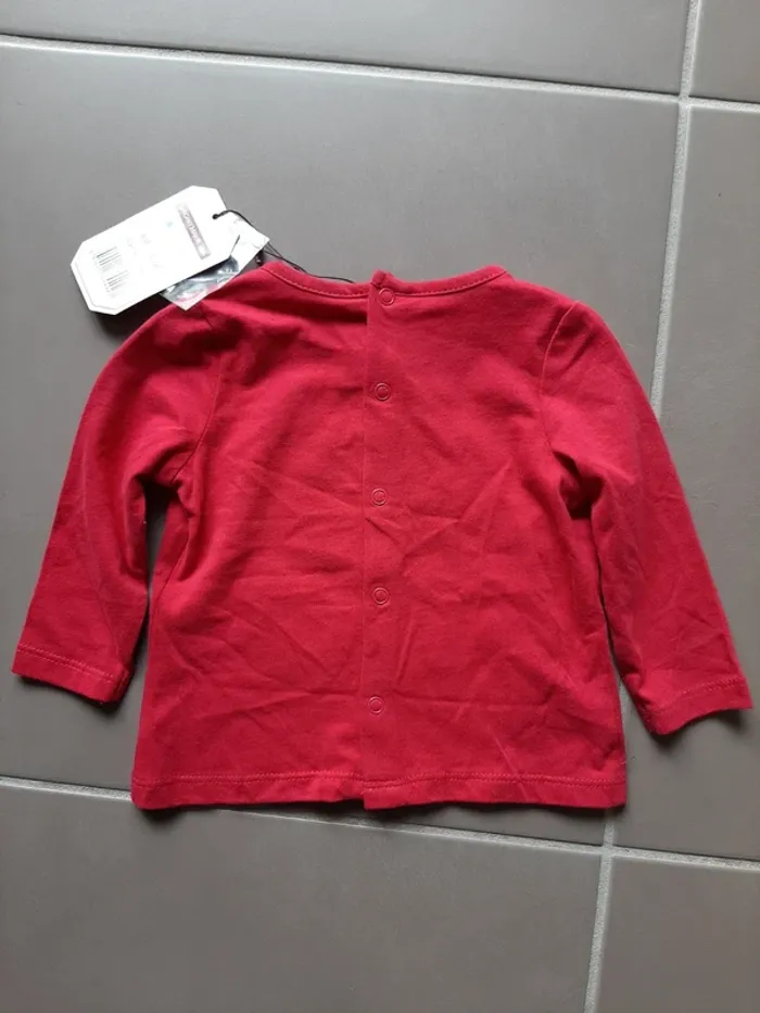 Lot de 2 t-shirts Sergent major 6mois neuf - photo numéro 7