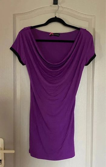 T-shirt violet taille 36