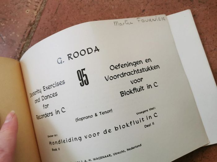 G. Rooda 95 Dexterity Exercises and Dances - photo numéro 4