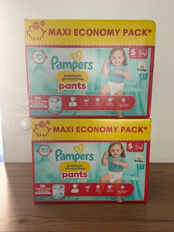 Couches Pampers pants premium taille 5