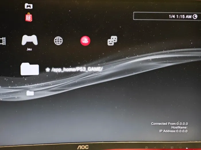 Console Sony PlayStation 3 Slim 320Go custom fireware - photo numéro 6