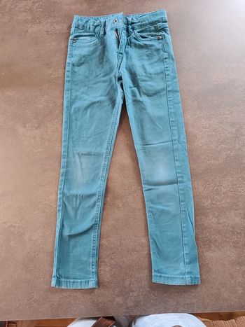 Jean bleu/ vert