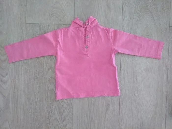 Sous pull rose Gémo 12 mois - photo numéro 2