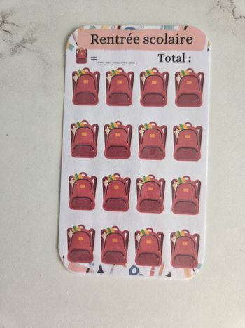 Defi budget rentrée scolaire