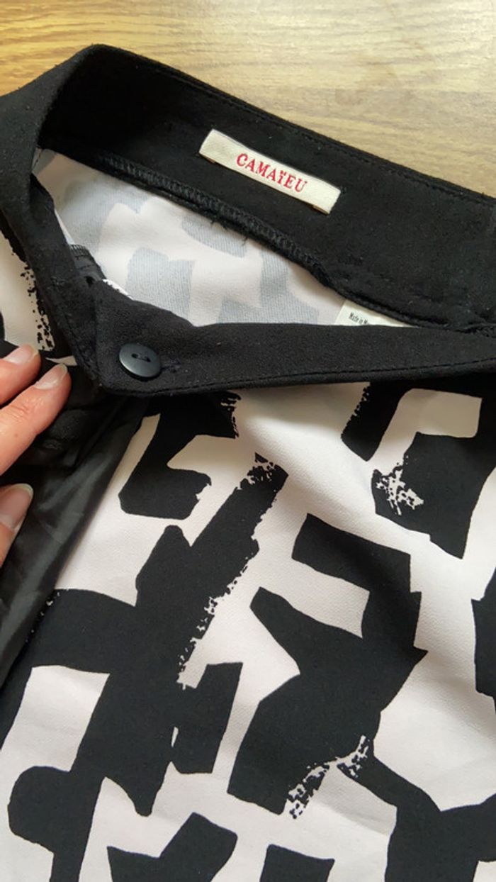 Jupe noire et blanche - photo numéro 3