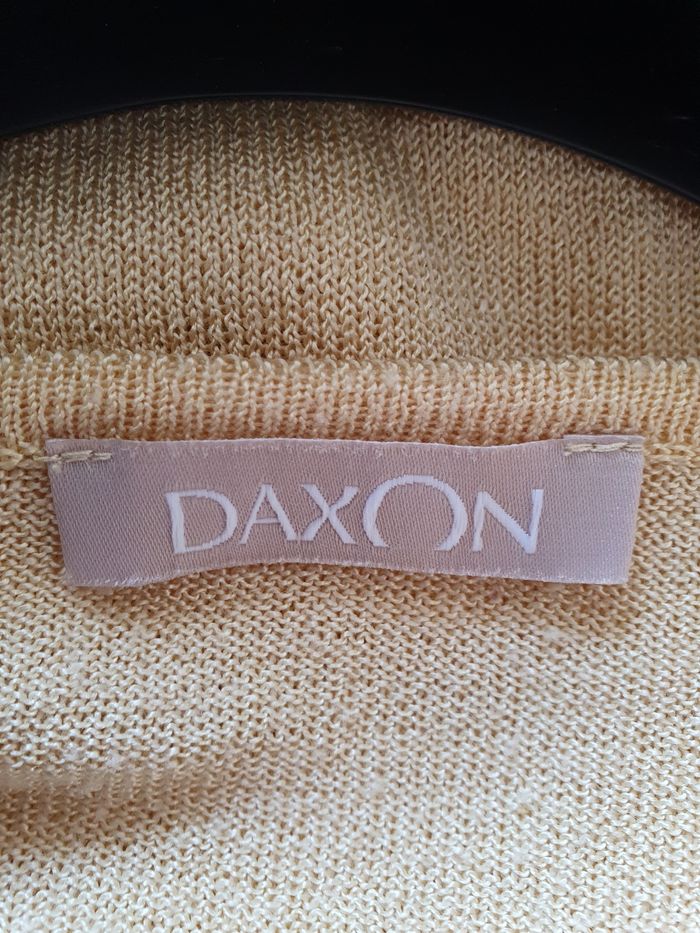 Pull  fin doré manches 3/4 DAXON taille 58 - photo numéro 5