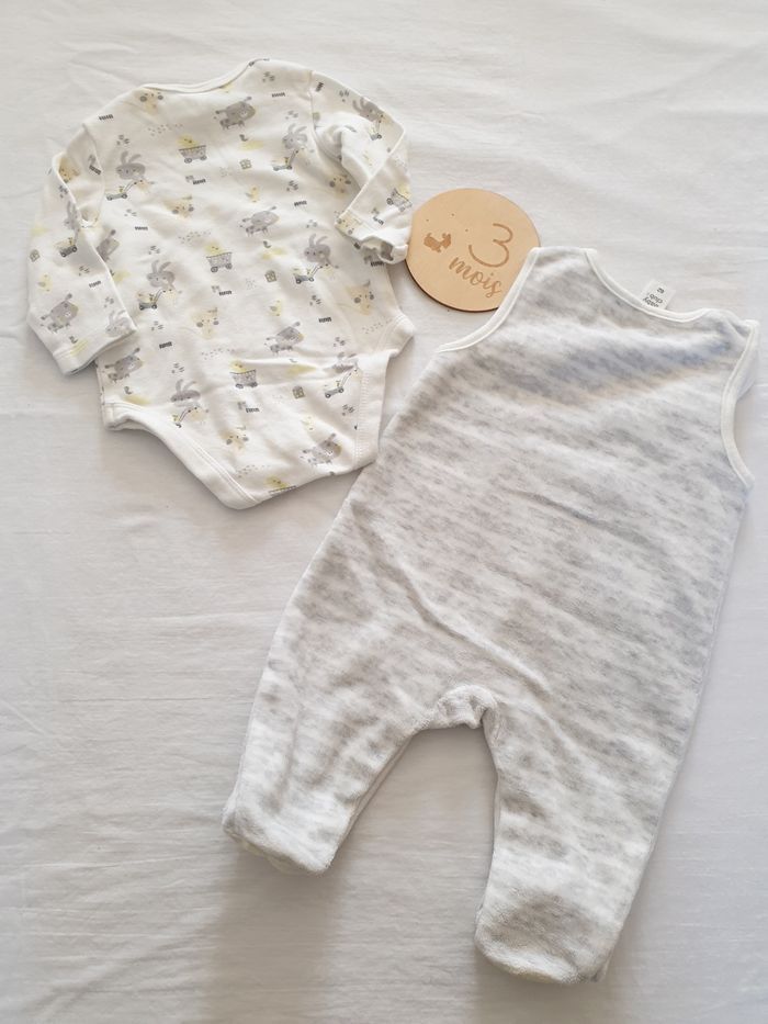 Pyjama avec body - photo numéro 2