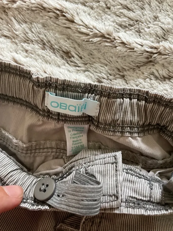 Short à revers réglable - photo numéro 4
