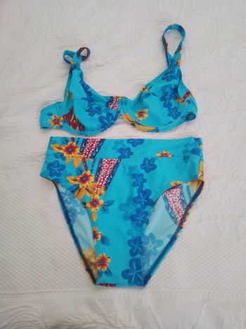 maillot de bain bleu