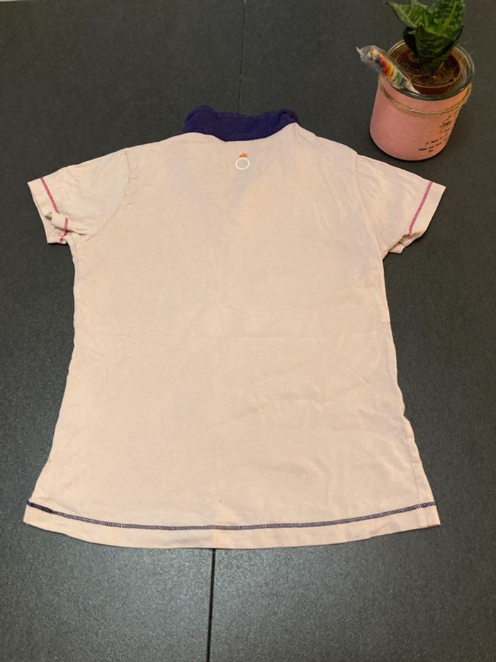 Fouganza tee shirt polo vêtement fille 10 ans - photo numéro 5