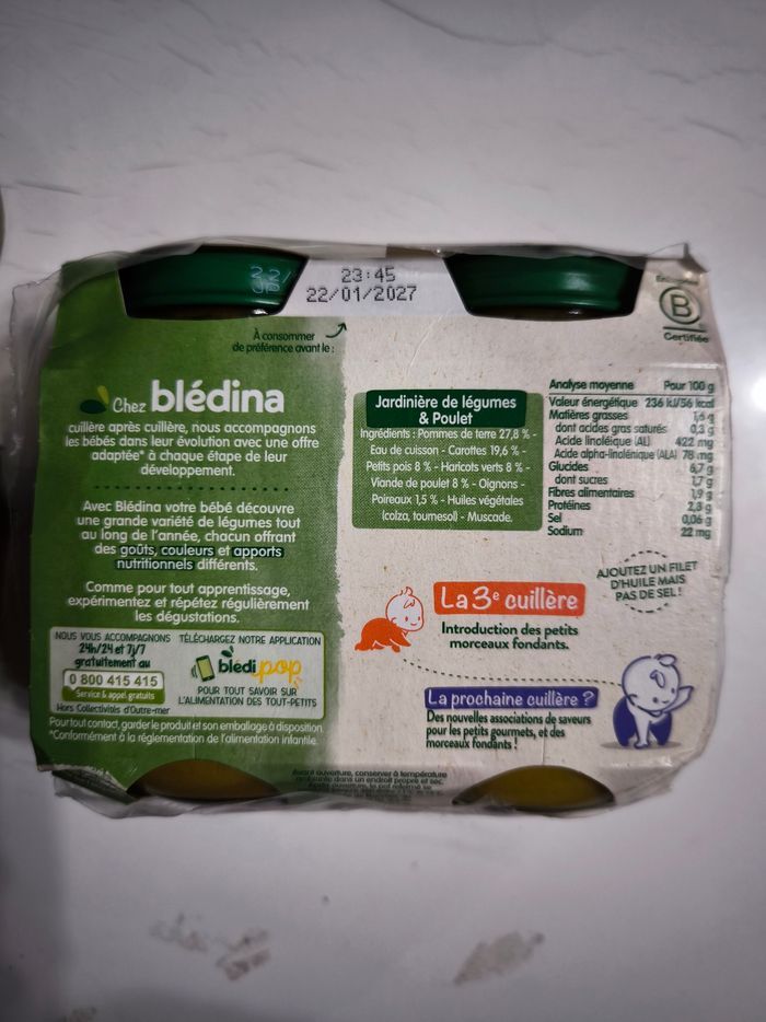 Lot petits pots bébé - photo numéro 9