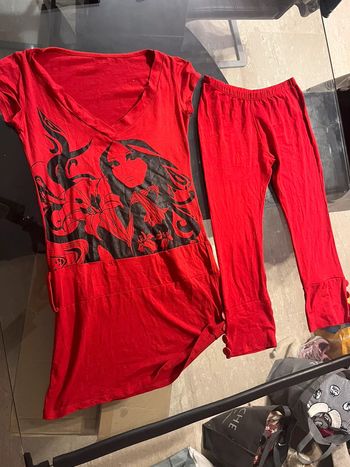 Ensemble tunique + leggings femme