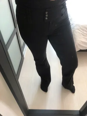 pantalon noir ici et maintenant femme 38