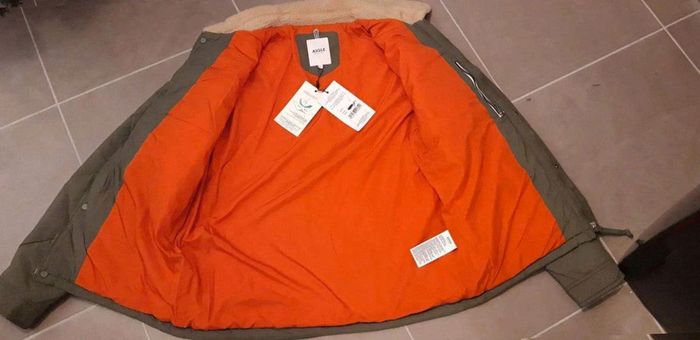 Blouson deperlant aigle vert kaki TL neuf - photo numéro 4