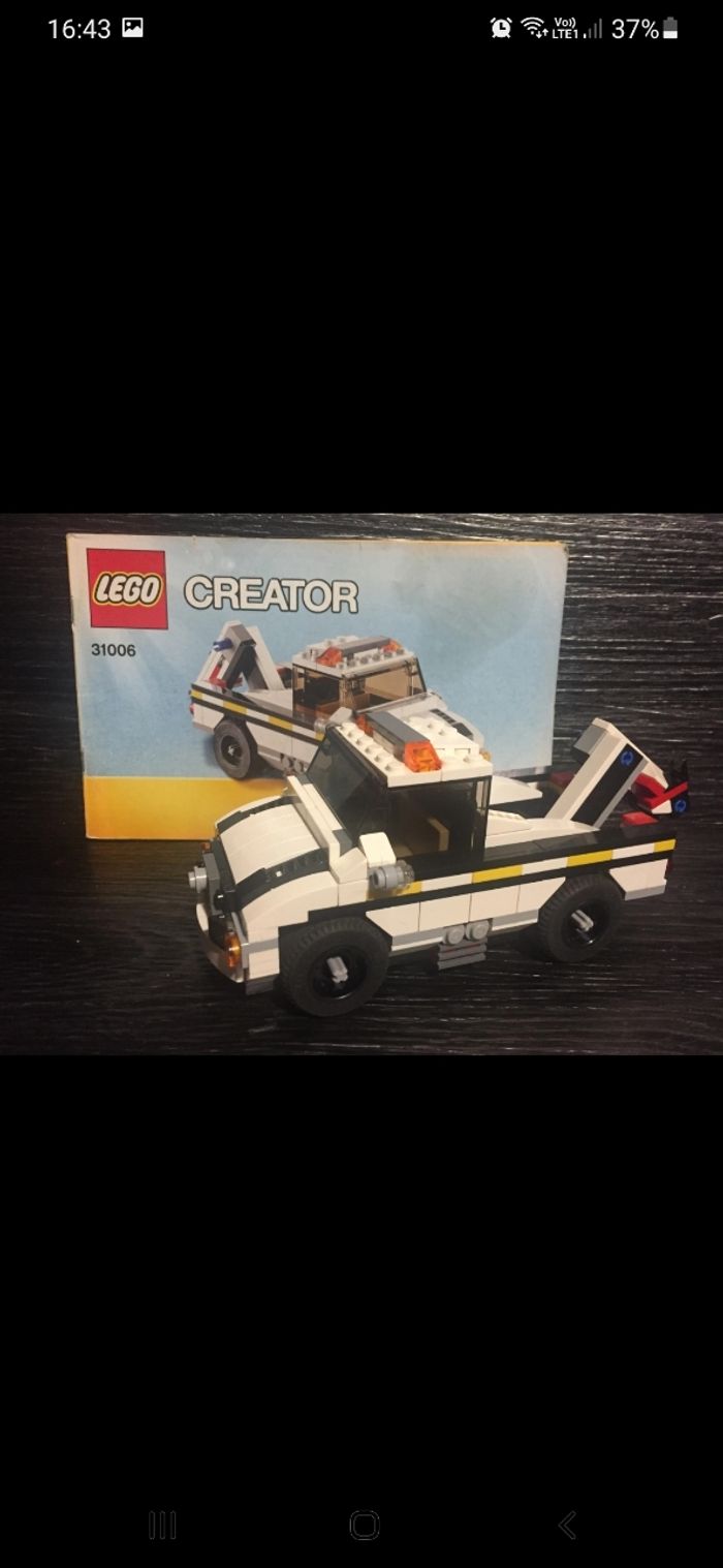 Lego 3 en 1 - 31 006 - Le bolide - photo numéro 2