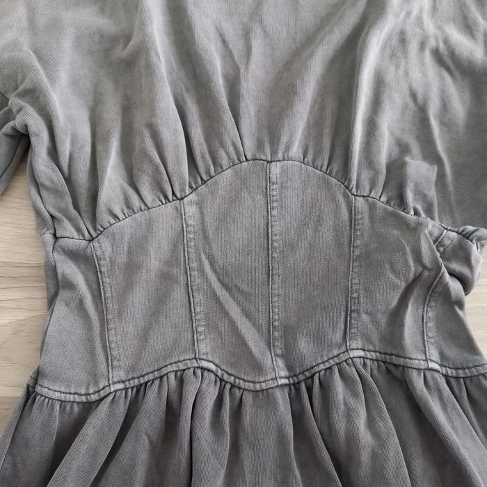 Robe grise à manches longues C&A taille S - photo numéro 3