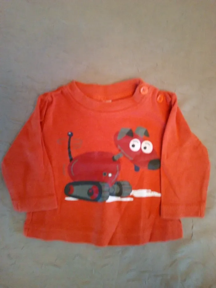 Lot t-shirts manches longues - photo numéro 2