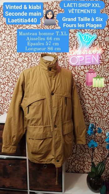 Manteau homme T.XXL