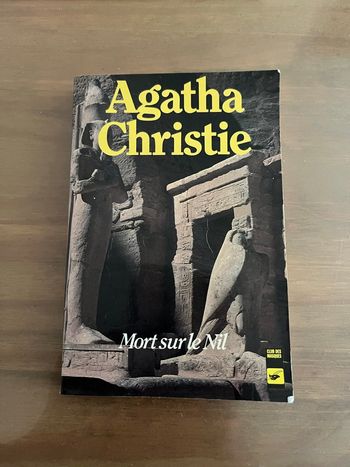 Mort sur le Nil Agatha Christie Club des masques