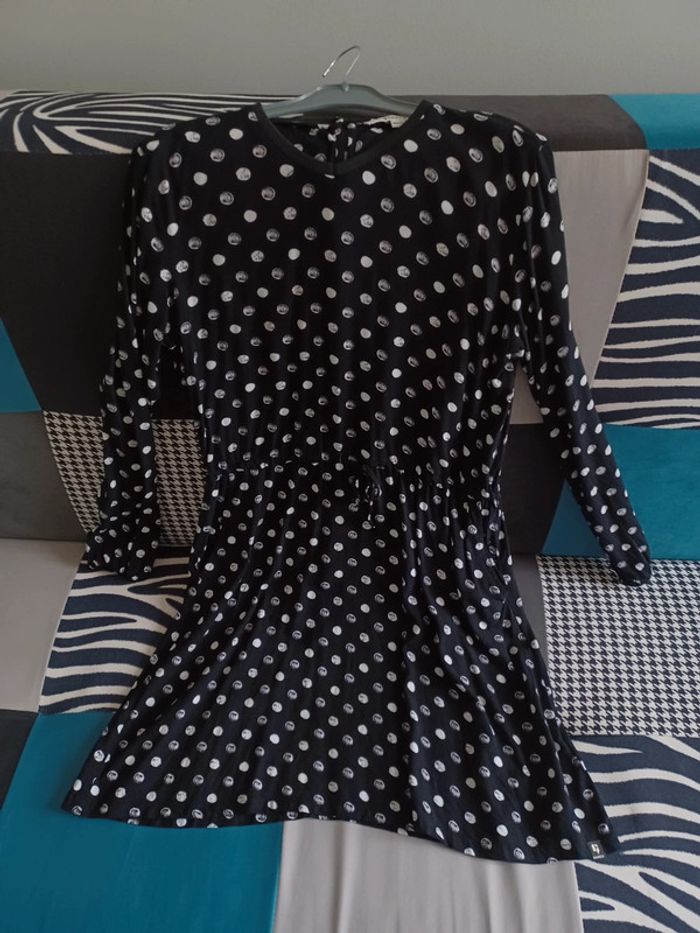 Robe à petits pois