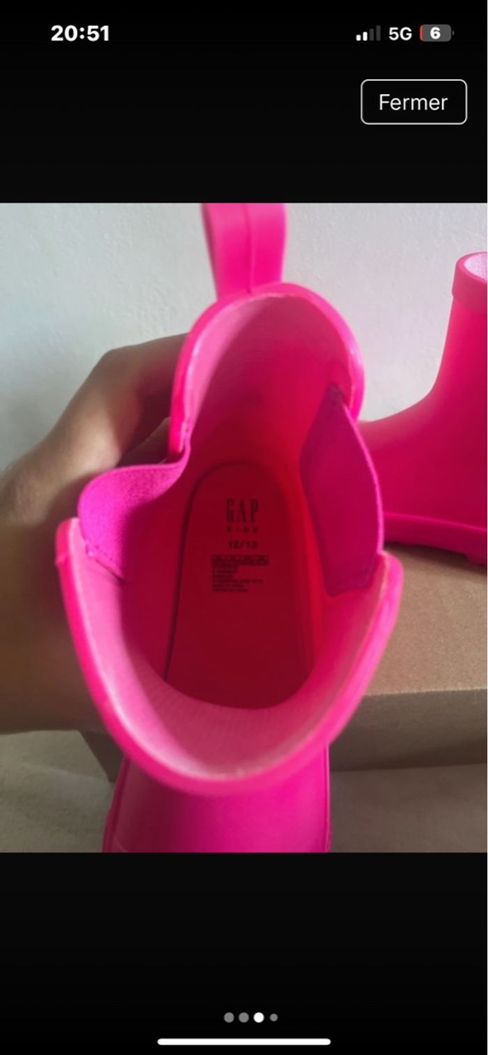Botte de pluie stylé