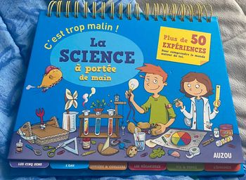 Livre d’activité La science à portée de main
