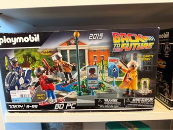 Playmobil back to the future