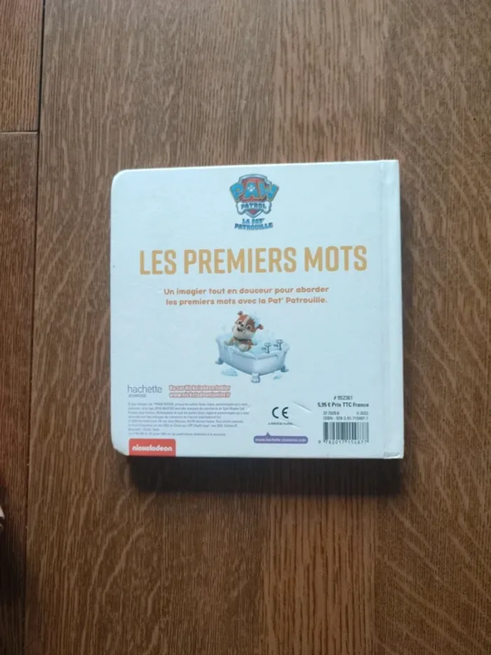 Livre paw patrol les premiers mots - photo numéro 11