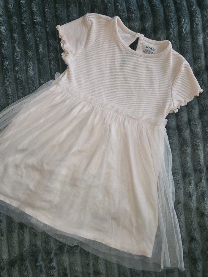 Robe tulle rose pale