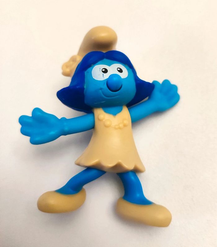 Figurine Schtroumpfs Bouton d'or 7,5 cm