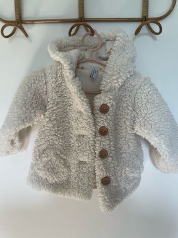 Veste moumoute bébé