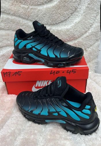 Nike tn noir bleu fluo 38 - photo numéro 3