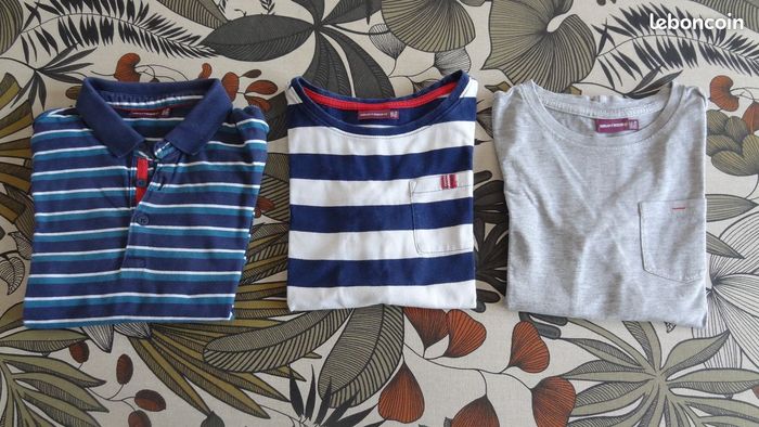 Lot 3 tee shirts polo Sergent Major 8 ans - photo numéro 2