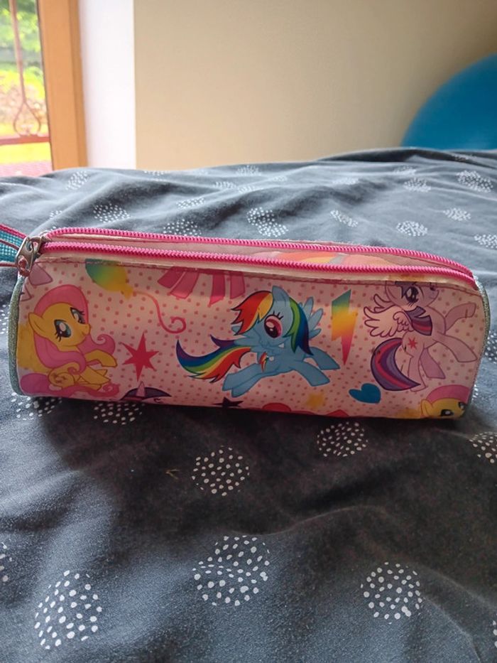 Trousse scolaire my little pony - photo numéro 2