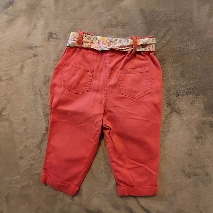 Lot 2 pantalons fille 18 mois - photo numéro 3