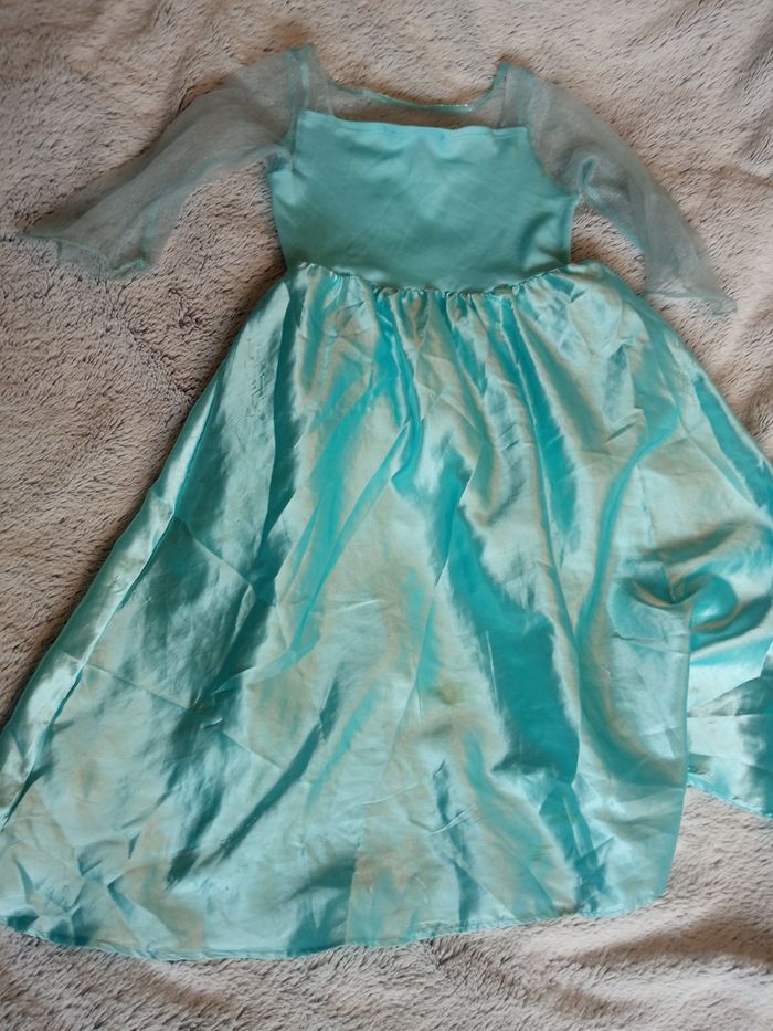 Robe Elsa reine des neiges 5 6 ans - photo numéro 4