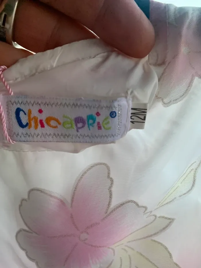 Robe bébé fillette , dentelle , cérémonie, baptême, mariage, 12 mois. - photo numéro 3