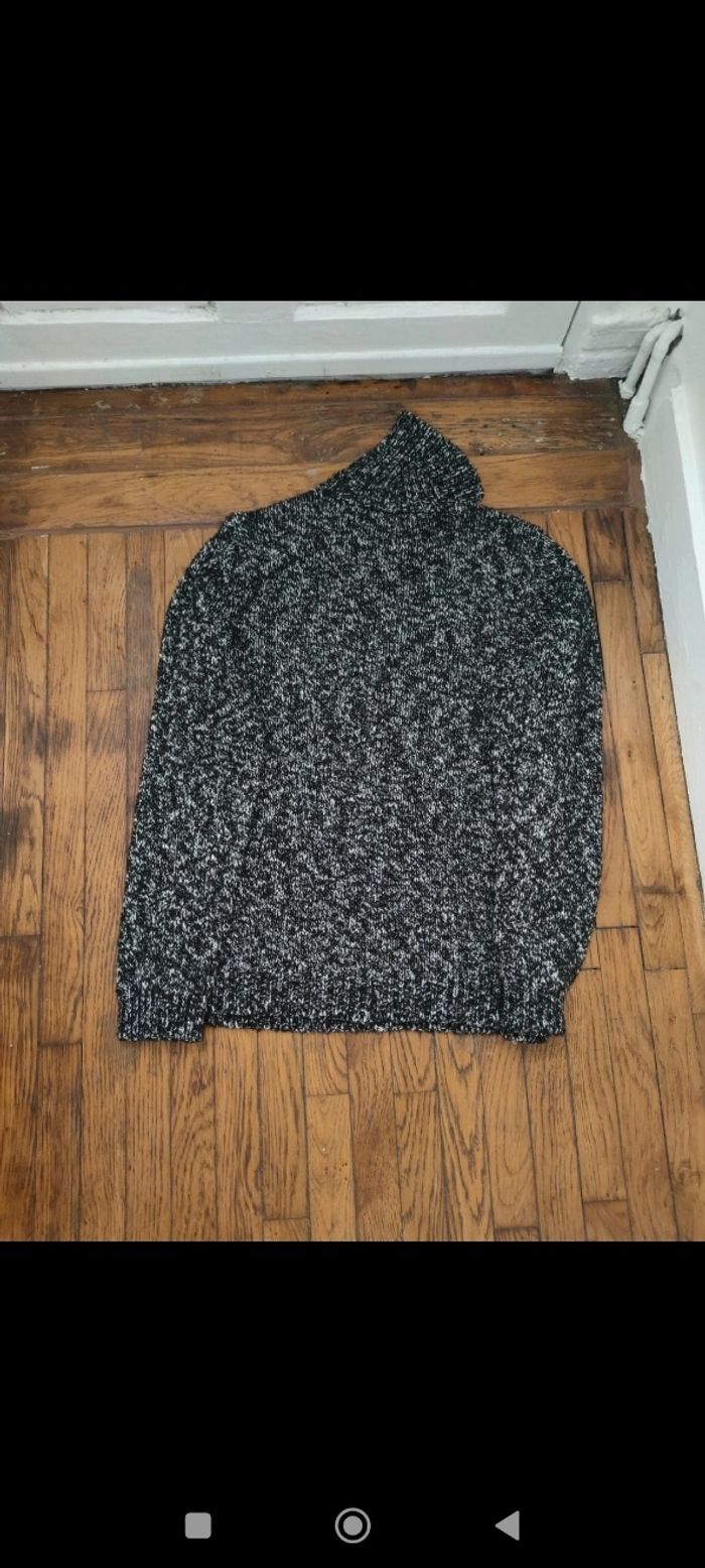 Pull à col roulé avec zip - photo numéro 4